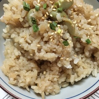 枝豆の炊き込みご飯(*^^*)☆